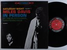 MILES DAVIS Saturday Night In Person At Blackhawk COLUMBIA LP VG+ stereo 6-eye *