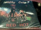 MOTLEY CRUE RED HOT 2 LP LIVE GOTHENBURG SCANDINAVIA 1989 IMPORT GERMANY VG+TMOQ