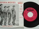 R&B THE OLYMPICS Western Movies JODY REYNOLDS NM DEMON Picture Sleeve PS 45 HEAR