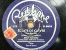78 rpm Django Reinhardt & Stan Brenders big band 1942 SCARCE Eclats de Cuivre