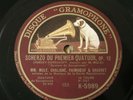Marcel Mule Paris Saxophone Quartet Korsakoff Scherzo French 78RPM HMV #Listen#