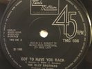 The Isley Brothers - Got To Have You Back - 7”