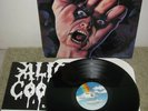 HARD TO FIND ROCK LP - ALICE COOPER - RAISE YOUR FIST AND YELL - 1987 - MCA