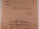 Oscar Brand-WNYC Air Check-1949-Folk Song Festival-V+