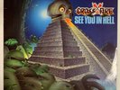CROSSFIRE See You In Hell - USED LP VINYL - IMPORT - 1984 Mausoleum Records 8314