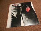 ROLLING STONES 1971 Sticky Fingers VG+ LP w/ ZIPPER & hype sticker w/song titles