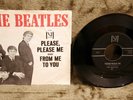 1964 BEATLES*RPM 45 w PICTURE SLEEVE *PLEASE PLEASE ME/FROM ME TO YOU* # VJ-581