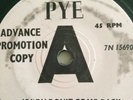 The 'Takers,DEMO,If You Don't Come Back/Think/EX+,Pye, Freakbeat,Mod,Mersey Beat