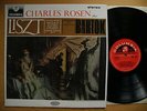 CHARLES ROSEN Plays Bartok - Liszt LP 1964 UK Columbia SAX 2551 red s/c NM