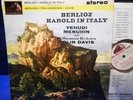 @HMV ASD 537 *WHITE/GOLD* DAVIS /MENUHIN* BERLIOZ: HAROLD IN ITALY* PO* NM