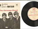 Rare 1964 THE BEATLES Another Christmas Record Original Fan Club 45 Flexi MINT