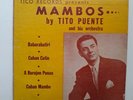 MAMBOS BY TITO PUENTE Tico Records 45 RARE vinyl cuban Barbaratiri, Cuban Cutie