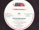 REGGAE -- SANDRA EDWARDS -- GIVE ME SOME EMOTION  -- UK  7