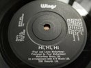 McCartney Wings HI HI HI 1980's SOLID Southall / Virgin 7