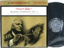 COLUMBIA 6-EYE STEREO 1961 Brahms BRUNO WALTER Symphony #4 MS-6113 EX