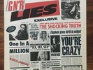 GUNS N’ ROSES G N’ R Lies GEFFEN Original Inner WX218 UK Press 1988 VINYL LP