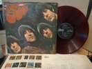 THE BEATLES / RUBBER SOUL, RED WAX JAPAN ORIG. 1st PRESS ODEON 1966 LP INSERT EX