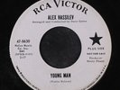 ALEX HASSILEV: young man / dear love RCA Victor 7