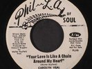 CAROLYN VEAL: your love is like a chain around my heart / don't the good book sa