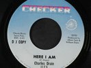 CHARLES DRAIN: here i am / she's gone Checker 7