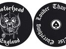 Motorhead England Everything Louder Pair DJ Record Turntable Slipmat Decks Vinyl