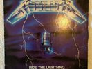 Metallica LP - Ride The Lightning - Megaforce ELEKTRA 1984 60396-1 RARE CLIFF B