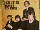 THE BEATLES 45 Ticket To Ride / Yes It Is - CAPITOL 5407 with original sleeve