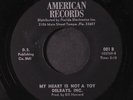 DELRAYS, INC.: my heart is not a toy / coming home AMERICAN 7