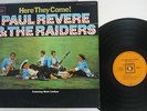 PAUL REVERE AND THE RAIDERS HERE THEY COME CBS YS-903-C Japan VINYL LP