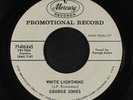 GEORGE JONES: white lightning / long time to forget Mercury 7