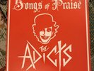 The Adicts Extremely RARE RED Songs of Praise LP record fall out dwed punk vinyl