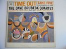 THE DAVE BRUBECK QUARTET Time Out COLUMBIA CL 1397 Six Eye Mono Jazz LP HEAR