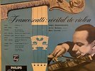 RARE CLASSIC LP FRANCESCATTI BALSAM RECITAL DE VIOLON OG FR PHILIPS MINIGROOVE