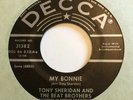 Beatles rare 45 My Bonnie Canada Decca Reissue Tony Sheridan Beat Brothers