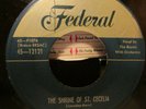 DOOWOP/R & B ROYALS FEDERAL 12121 SHRINE OF ST. CECELIA SUPER RARE