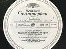 UNPLAYED DGG 2563167 WHITE TEST-MANUEL DE FALLA- MARGIT WEBER, Klavier-KUBELIK