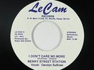 Deep Soul Funk 45 - Berry Street Station - I Don't Care No More - Le Cam VG+ mp3