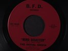 INITIAL SHOCK: mind disaster / it's not easy B.F.D. Records 7