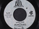 KING JAMES & THE ROYALS: apple cider / she wants back tomorrow Bell Records 7