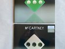 PAUL McCARTNEY III LIMITED EDITION WHITE VINYL LP #55 OF 4000 + TARGET GREEN LP