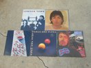 PAUL McCARTNEY-5 LP'S-VENUS AND MARS-S/T-II-LONDON TOWN-POSTERS-MORE