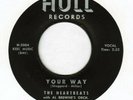 Doo Wop THE HEARTBEATS Your Way / People Are Talking HULL Rare Original 45 VG