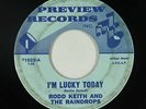 Northern Soul Song Poem 45 - Rodd Keith - I'm Lucky Today - Preview - mp3