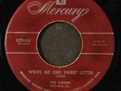 RAVENS: write me one sweet letter / rock me all night long Mercury 7