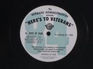 RAY BARRETTO: here's to veterans 84 VETERANS ADMINISTRATION 12