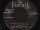 SISTER BERTHA ROBINSON: i believe i'll run on / keep on toiling Peacock Records