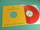 IRON MAIDEN LP BBC Transcription Services Red Marble Vinyl CN-3832/S