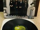 THE BEATLES - HEY JUDE Again Rare Banner STICKER  LP Shrink APPLE