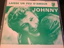 45 tours johnny hallyday pochette juke box laisse un peu d amour