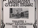 VARIOUS: louisiana cajun music, vol. 1 OLD TIMEY 12